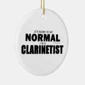 Normal-Clarinetist Keramik Ornament (Rechts)