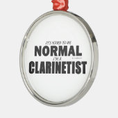 Normal-Clarinetist Ornament Aus Metall (Links)