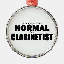 Normal-Clarinetist Ornament Aus Metall