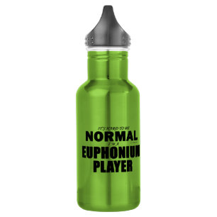 Normal-Euphonium-Player Edelstahlflasche