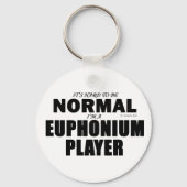 Normal-Euphonium-Player Schlüsselanhänger (Vorderseite)