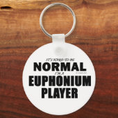 Normal-Euphonium-Player Schlüsselanhänger (Vorderseite)
