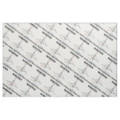 Normal gewollt EKG Elektrokardiogramm Stoff (Fat Quarter (45,7 x 55,9 cm))