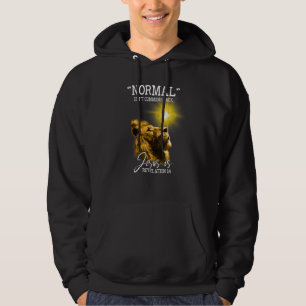 Normal Isn't Coming Back Jesus is Revelation 14 Li Hoodie