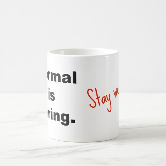 Normal ist langweilige Tasse (Mittel)
