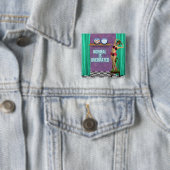 Normal ist überbewertet - Funky & Lustig Button (Beispiel)