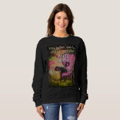 Normal ist verrückt sweatshirt (Vorne ganz)