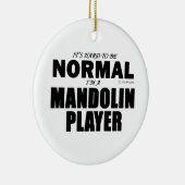 Normal Mandolin Player Keramikornament (Rechts)