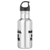 Normal Oboe Player Edelstahlflasche (Vorderseite)