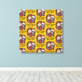 Normal People Scare Me Leinwanddruck (Insitu (Holzboden))