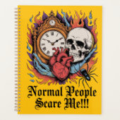 Normal People Scare Me Planer (Vorderseite)
