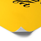 Normal People Scare Me Poster (Ecke)