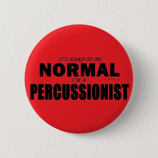 Normal Percussionist Button (Vorderseite)