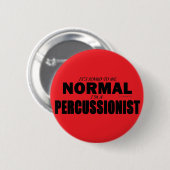 Normal Percussionist Button (Vorne & Hinten)