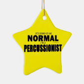 Normal Percussionist Keramik Ornament (Rechts)
