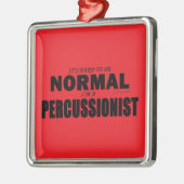 Normal Percussionist Ornament Aus Metall (Links)