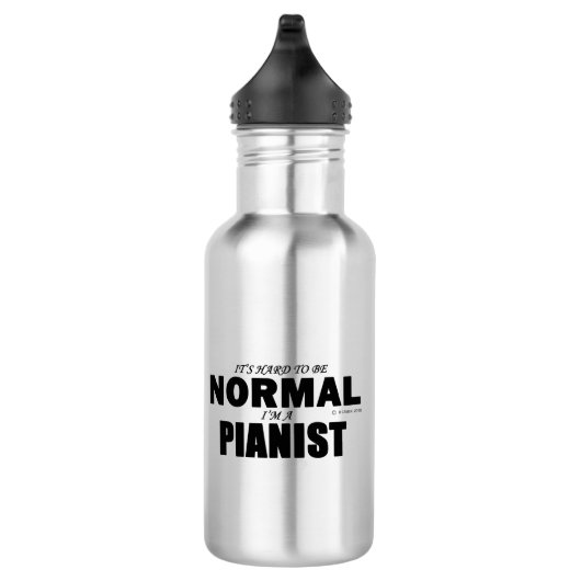Normal Pianist Edelstahlflasche (Rechts)