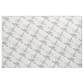 Normal Puls Inside Heartbeat Elektrokardiogramm Stoff (Fat Quarter (45,7 x 55,9 cm))