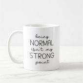 normal sein kaffeetasse (Links)