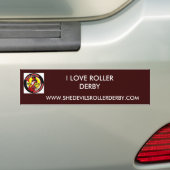 normal_shedevilslogo, WWW.SHEDEVILSROLLERDERBY…. Autoaufkleber (Auf Auto)