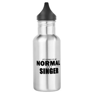 Normal Singer Edelstahlflasche