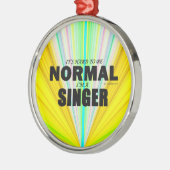 Normal Singer Ornament Aus Metall (Links)