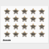 Normal String Bass Player Star Sticker (Blatt)