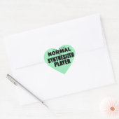 Normal Synthesizer Player Heart Sticker (Umschlag)