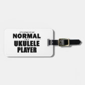 Normal Ukulele Player Gepäckanhänger (Vorderseite horizontal)