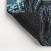 Normal Viking Poster mit Horned Helmet Mousepad (Ecke)