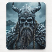 Normal Viking Poster mit Horned Helmet Mousepad (Vorne)