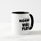 Normal Viola Player Tasse (VorderseiteRechts)