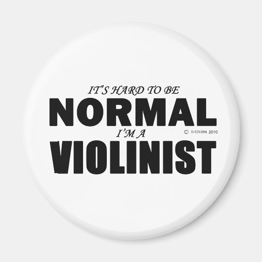 Normal Violinist Magnet (Vorne)