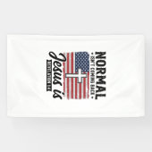 Normal Wird Nicht Zurückkommen Jesus Offenbarung S Banner (Horizontal)