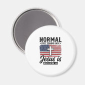 Normal Wird Nicht Zurückkommen Jesus Offenbarung S Magnet (Vorderseite/Rückseite)