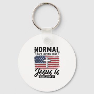 Normal Wird Nicht Zurückkommen Jesus Offenbarung S Schlüsselanhänger
