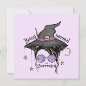 Normal zu sein ist überbewertet - Quirky HexenHall (Vorderseite)