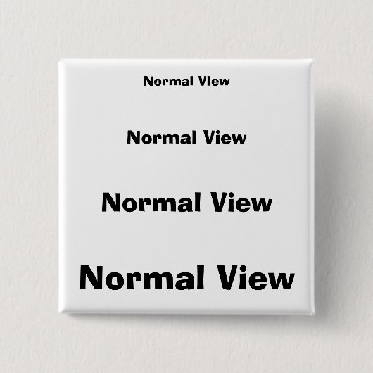 Normale Ansicht Button (Vorderseite)