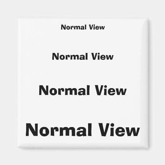 Normale Ansicht Magnet (Vorne)