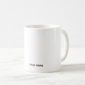 Normale Katze  Kaffeetasse (VorderseiteRechts)