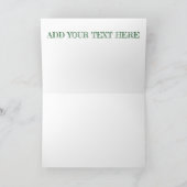 'Normale Leute kümmern sich um mich' Humurer Frank Karte (Innenseite)