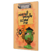 'Normale Leute kümmern sich um mich' Humurer Frank Klemmbrett (Links)