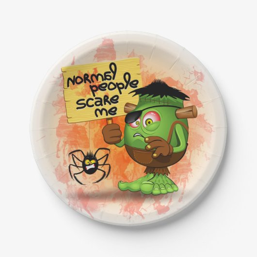 'Normale Leute kümmern sich um mich' Humurer Frank Pappteller (Vorderseite)