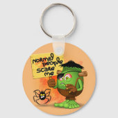 'Normale Leute kümmern sich um mich' Humurer Frank Schlüsselanhänger (Vorderseite)