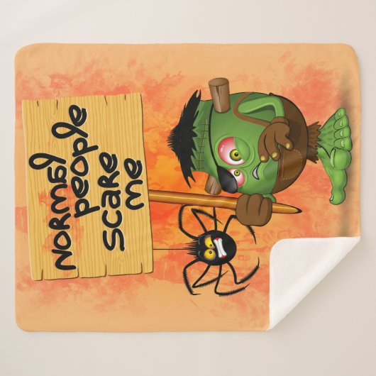 'Normale Leute kümmern sich um mich' Humurer Frank Sherpadecke (Vorderseite (Horizontal))