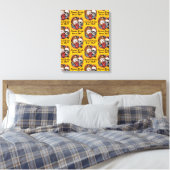 Normale Menschen machen mir Angst Leinwanddruck (Insitu (Schlafzimmer))