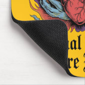 Normale Menschen machen mir Angst Mousepad (Ecke)