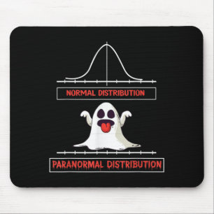 Normale paranormale Verteilung zwischen Mathematik Mousepad