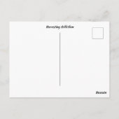 Normale Postkarte (Rückseite)
