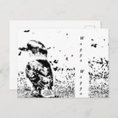 Normale Postkarte (Vorne/Hinten)